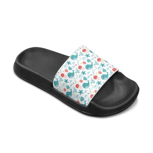 Girls Boys Slide Sandals Kids Summer Comfortable Slippers Slip On for Outdoor Beach Pool Shower Fit Little Big Kids2