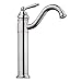 Aquaterior Tap Mixer Bathroom Vessel Sink Faucet 5 Years Warranty Single Handle One Hole Deck Mount Faucet Brushed Nickel CUPC NSF CEC w/Hoses