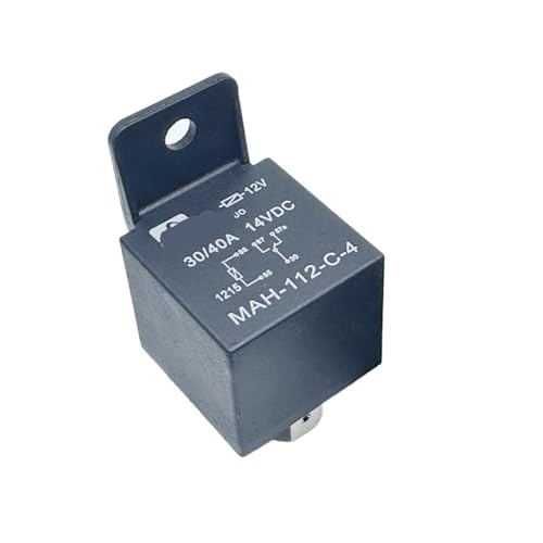Relais MAH-112-C-4 V4C-12V-40A inverseur 5 broches pour circuit automobile