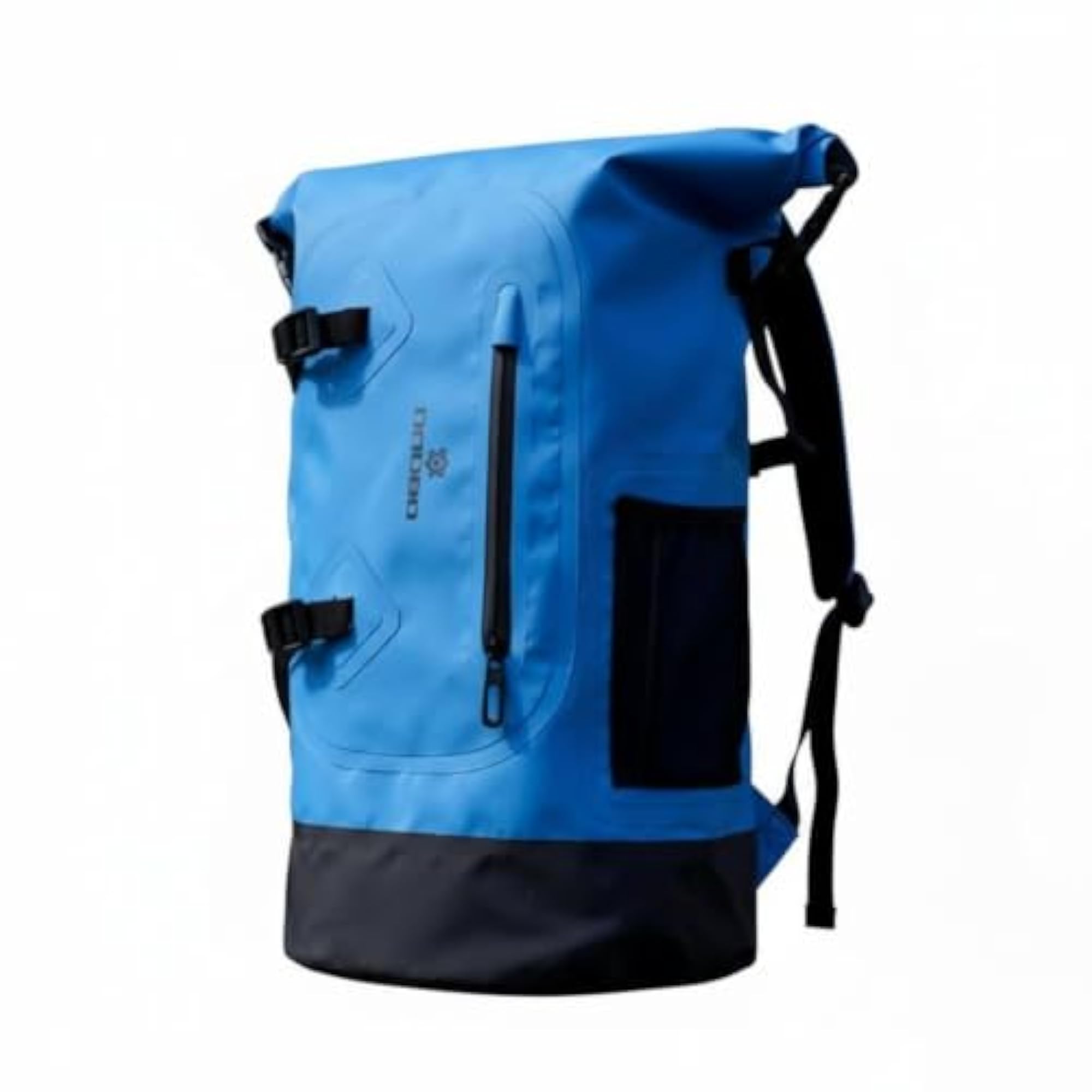 Waterproof Roll-Top Backpack, Large Capacity, Unisex Outdoor Travel