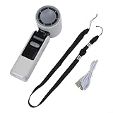 FACULX Hand-Turbo-Ventilator mit Eiskühler, 100 Geschwindigkeiten, verstellbarer...