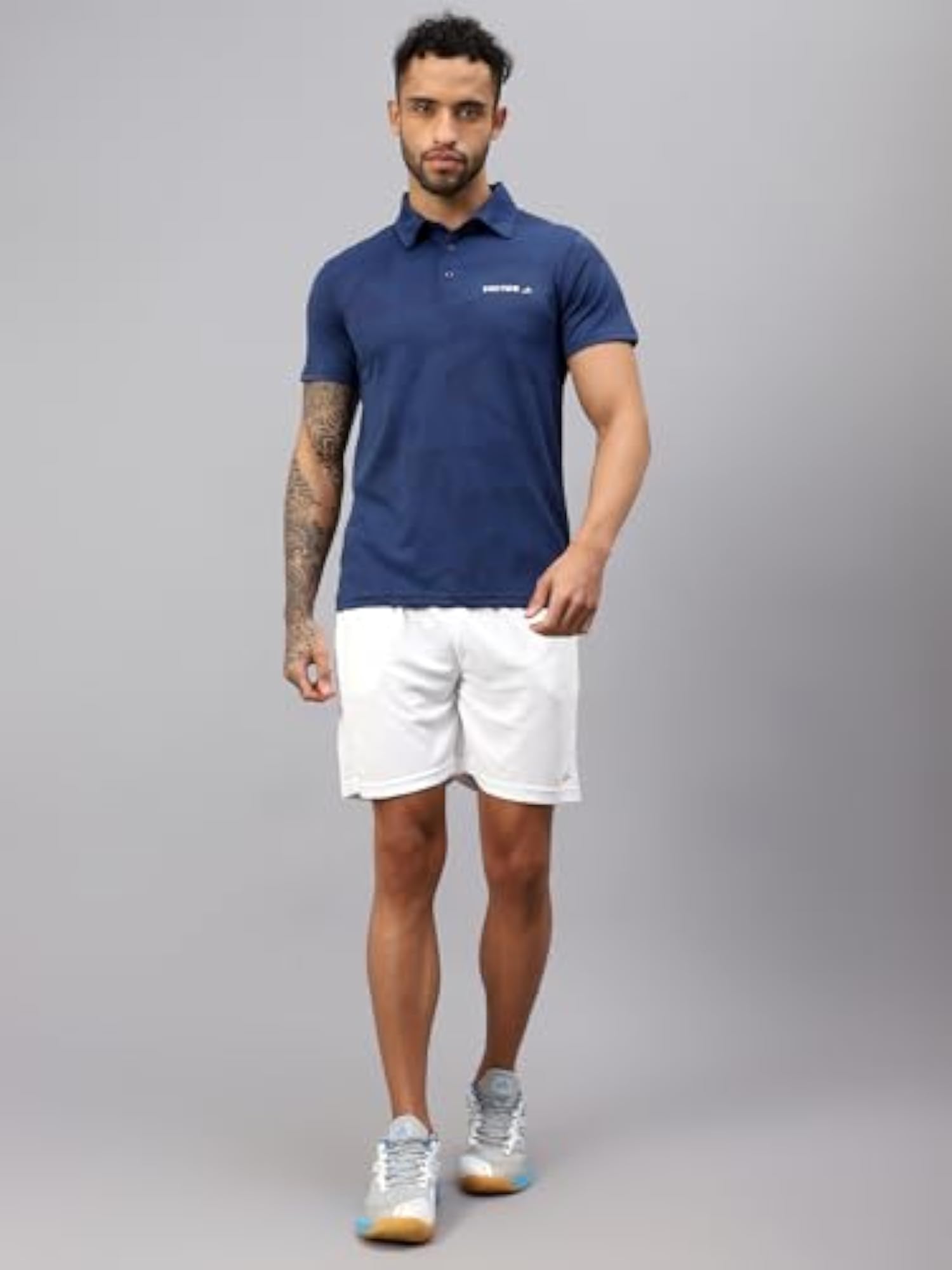 Men's Solid Pattern Regular Dry Fit Athletic Shorts