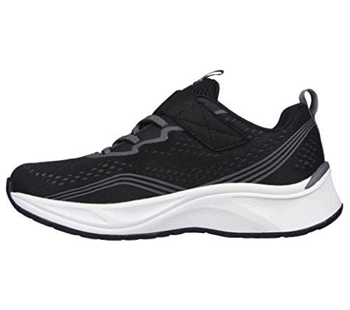 Skechers Kids Skechers Elite Sport-Push-PAC Sneaker, Black/Charcoal, 6 Big Kid