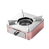 Estufa de Alcohol Portatil,Quemador de Alcohol para Camping,Mini Hornillo de Alcohol de Camping,Estufa de Fondue de Alcohol,Hornillos De Camping,Camping Hornillo Compacto para Interior