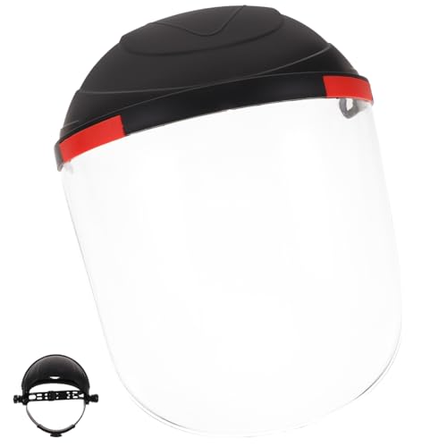 ARTIBETTER Head Mounted Transparent Welding Face Mask for Electric Welding Protection Welding Helmet Lightweight and Durable Welding Tool Black
