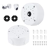 EFUTURETIME 2 Scatole di Giunzione in Alluminio per Telecamera, Universali Scatola di Mont...