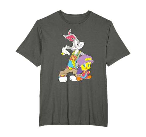 Looney Tunes Bugs Bunny And Tweety Hip Hop Camiseta