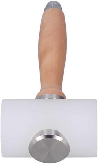 Leather Carving Hammer Nylon Log Handle Leather Working Mallet For Leather For Hole Punches For Stamp - Leathercraft Tool Sets -