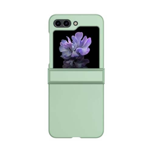 Étui Samsung Galaxy Z Flip 5 5G König Design clapet vert menthe avec support