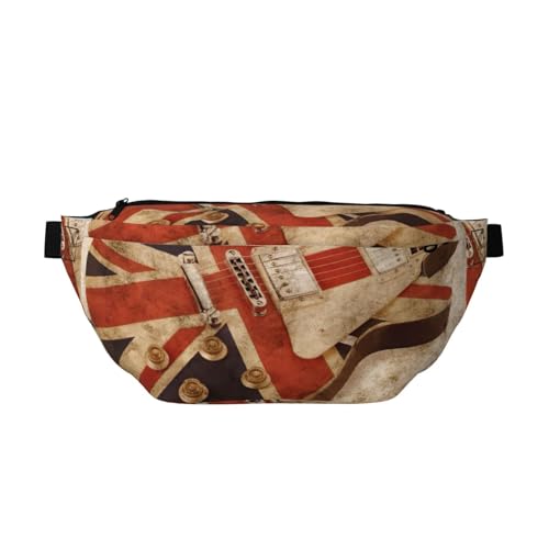 Sac banane de course imprimé britannique pour vos sessions de running et balades
