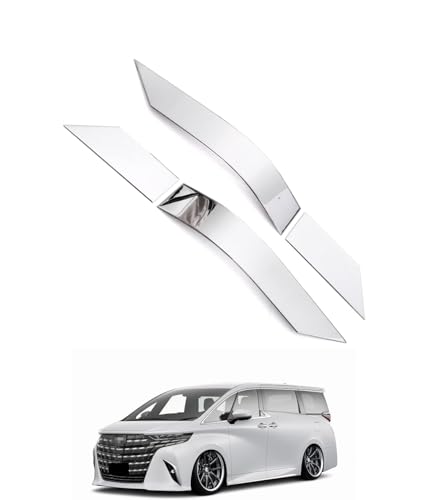 【Motors shop】トヨタ ヴェルファイア 20系 前期 後期 テールライトトリム アイラインガーニッシュ 傷付き防止ステンレス 鏡面仕上げ メッキトリム カスタム パーツ アクセサリー ドレスアップ 外装 4P For Vellfire