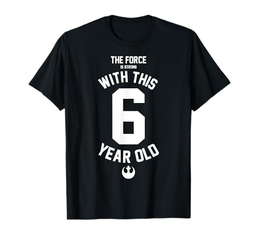 T-shirt Star Wars Rebel 6 ans confortable et résistant pour habiller votre enfant