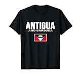 Antigua and Barbuda Flag Souvenir T-Shirt
