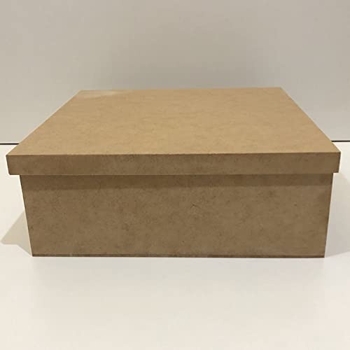 01 Caixa MDF Cru 15x15 P/Lembrancinha Decoração Padrinhos