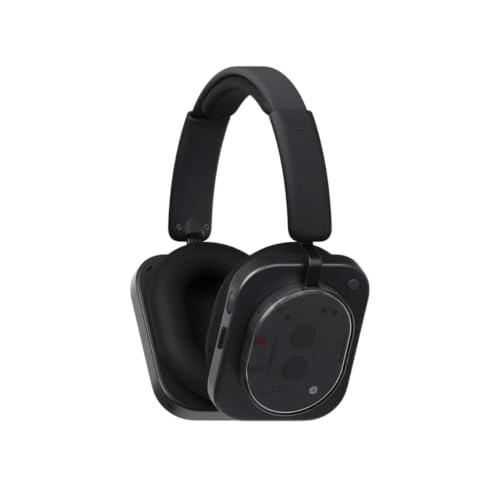 Image of Nothing Headphone (1) Hybrid Active Noise Cancelling Headphones, Wireless Over-Ear Headphones with 6 Mics, 80Hrs Playtime, Hi-Res Audio, KEF-Tuned, Spatial Sound, Comfort Fit & Fast Charging Black