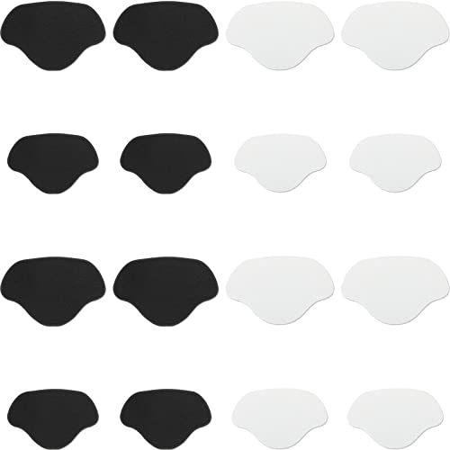 8 Paires Réparation de Talon de Chaussure Patch de Réparation de Trou de Basket Patch de Talon Chaussure Auto-Adhésif Patch de Prévention Trous de...