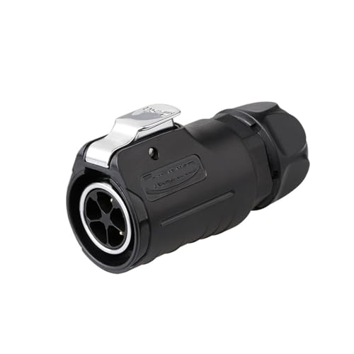 Conector aviación LP-20 de 5 pines con macho y hembra aéreos 2