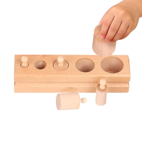 Jeu d'Encastrement de Blocs à la Maison pour l'Autonomie de l'Enfant