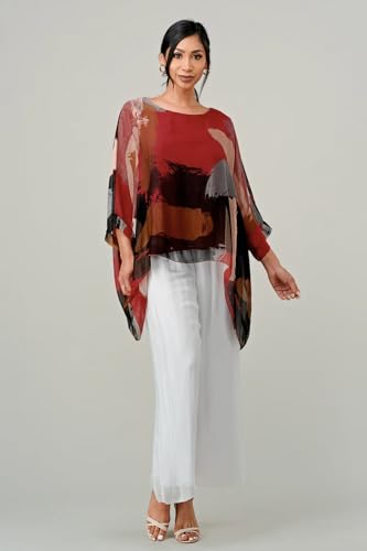 Italian Long Loose Silk Pants (US, Alpha, One Size, Regular, Regular, White)3