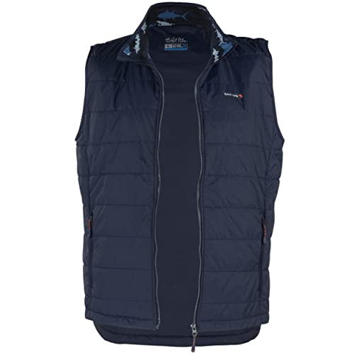 Image of Salt Life Men's Ocean Trekker Zip Front Vest