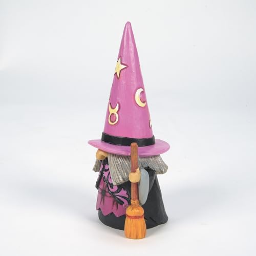 Enesco-Jim-Shore-Heartwood-Creek-Halloween-Witch-Way-Gnome-Figurine-65-Inch-Multicolor Enesco Jim Shore Heartwood Creek Halloween Witch Way Gnome Figurine 65 Inch Multicolor