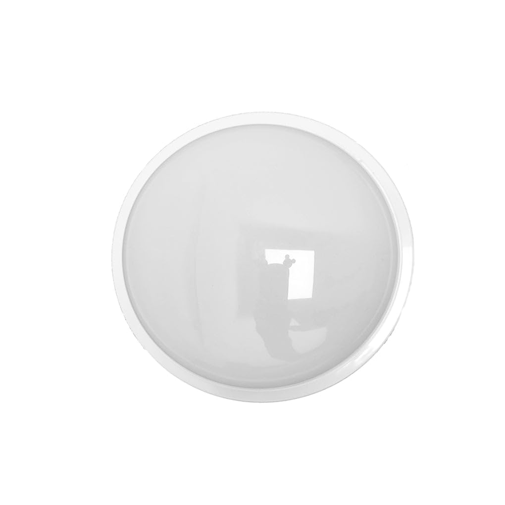 SILAMP Applique LED Murale 20W Blanche Hublot Ronde IP65 - Pack de 5 - Blanc Neutre 4000K - 5500K