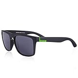 Perfekte Sonnenbrillen werden aus erstklassigen TR90-Materialien hergestellt, um sicherzustellen, dass sie langlebig, leicht und polarisiert sind. Blockieren Sie 99% schädliche UVA- und UVB-Strahlen sowie starkes Licht. Schützen Sie Ihre Augen perfekt.