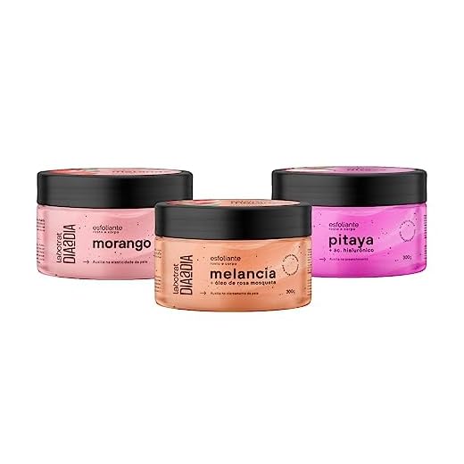 Esfoliante para o Rosto e Corpo LABOTRAT Morango + Melancia + Pitaya 300g