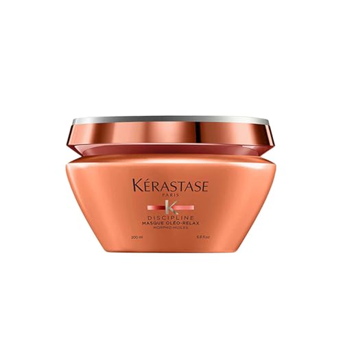 Kérastase, Discipline Oléo-Relax, Maschera Lisciante & Anti-Crespo, Per Capelli Indisciplinati, Voluminosi & Secchi, 200 ml
