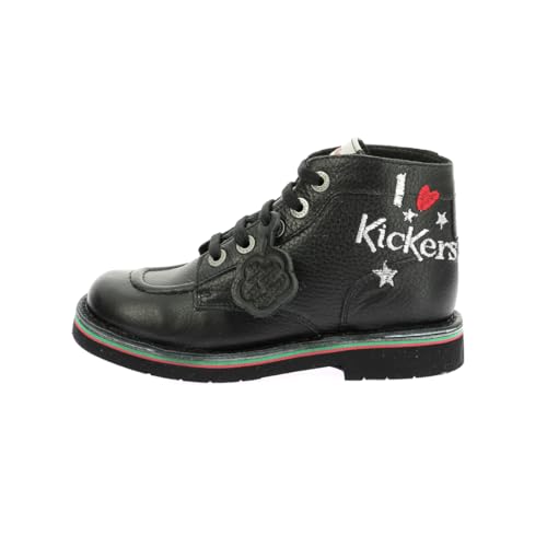 Kickers Unisex Kids’ Kick Col Boots Blue Size: UK 32