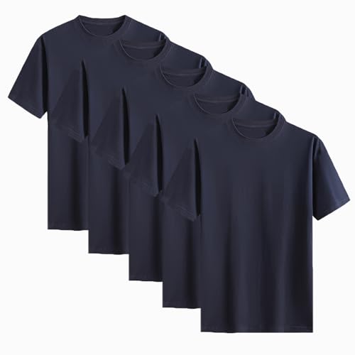 ユニクロ風高品質コットンTシャツ（無地5枚セット）