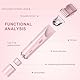 Intimrasierer für Frauen, 2-in-1 Dual Head Shaver Rasierer mit USB-C-Laden, Damenrasierer Elektrisch für Gesicht, Beine und Arme, Rasierer Damen mit Wasserdichter Trimmerkopf, Leicht zu Reinigen