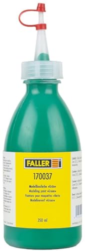 FALLER 170037 - Modellbaufarbe Grün, 250 ml -