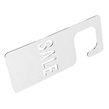 Carte d'affichage : ce produit est fabriqué en matériau acrylique, qui est durable et durable.