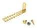 Gold Pickguard Mounting Bracket for Gibson Epiphone Les Paul Electric Guitar with Screws by VINTAGE FORGE | LPB10-GLD