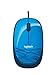 Produktbild Logitech M105 Maus mit Kabel, 1000 DPI Optischer Sensor, USB-Anschluss, 3 Tasten, Für Links- und Rechtshänder, PC/Mac - Blau, Englische Verpackung