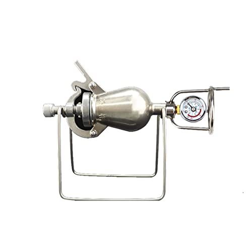 PROPFE Mini Chinese Traditional Retro Popcorn Maker Decoration, 100ml 238ml Mini Vintage Popcorn Machine, 304 Stainless Steel Popcorn Machine