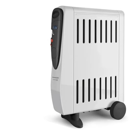 Taurus 2000 - Radiador de aceite. 2000W. 3 niveles de potencia. Doble efecto: radiación y convección. Termostato. Humidificador integrado. Ruedas y asa de transporte. Recogecables. Gris