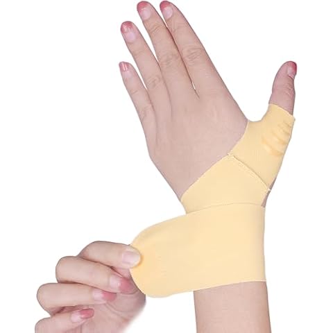 YUNYILAN Thumb Arthritis Wrist Brace Ultra Thin Thumb Arthritis Compression Strap Carpal Tunnel Support for Men and Women Wrist Support Brace for Arthritis, Joint Pain, Tendonitis, Sprains (Left) Cover