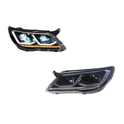 Faros LED VW Tiguan 2013-2017 instalación plug and play sin errores de bombilla