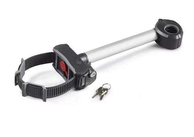 Uebler Portabiciclette con Cinghie a cricchetto per 2a Bicicletta, Rimovibile (portabiciclette per 3 Biciclette)