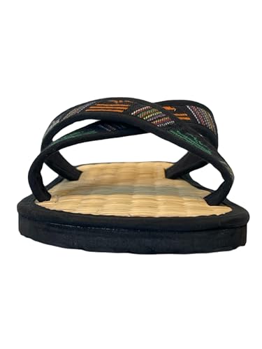 Natural Sedge Mat Sandals for Men & Women | Sustainable Straw Flip Flops | Breathable, Comfortable Spa & Beach Slippers for Home or Hotel | Hawaiian Sandals4