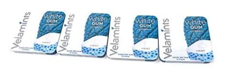 Velamints Chicle Menta Sin Azúcar, Pack de 4 Lata miniatura 3