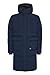 Produktbild NORTH BEND NBKilian Herren Winterjacke Winterparka wattierte Jacke atmungsaktiv wasserdicht Reißverschlusstaschen getapte Nähte verstellbare Kapuze Kinnschutz, Größe:XL, Farbe:Navy Blazer (2048)