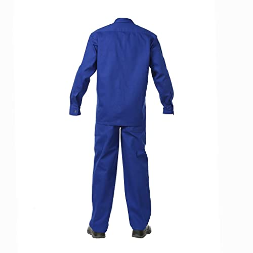 Image of PROLIFE Mens Cotton Industrial Workwear Shirt Pant Combo