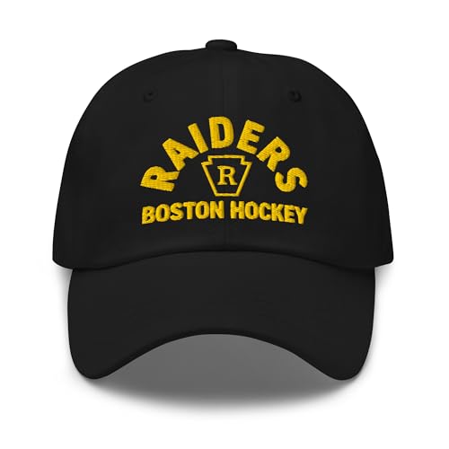 Boston Raiders Hockey Team - 81 - Embroidered Classic Dat Hat Black
