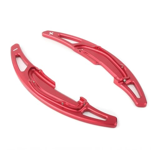 Extensor de paletas de cambio BMW M2 F87 en aleación de aluminio rojo