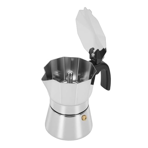 Cafetera Italiana Octagonal para 3 Tazas 150 mL