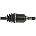 Front Left Driver Side CV Axle Shaft For Toyota Corolla Matrix & Pontiac Vibe 1.8L - BuyAutoParts 90-00718N NEW