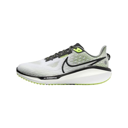 Image of Men's Nike Vomero 17 in Black /Volt-LT Smoke Grey-White